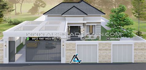 Desain Rumah X Meter Pemilik Bapak Andry Nusa Tenggara Timur