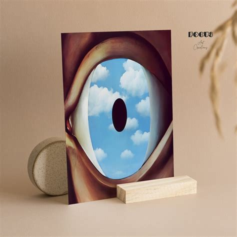 Rene Magritte, the False Mirror, 1928, Rene Magritte Poster, Surrealism Art, Eye Print, Gift ...