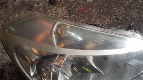 Renault Clio MK3 2005 2009 Drivers OSF Front Head Lamp Headlight Chrome