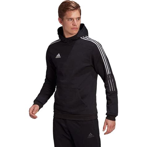 Bluza Męska Tiro 21 Sweat Hoodie Adidas Black Sport Shop Pl