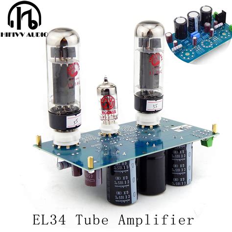 Amplificateur À Tube Audio Hifi El34 Kit D amplificateur Kt88 Ecc83 À