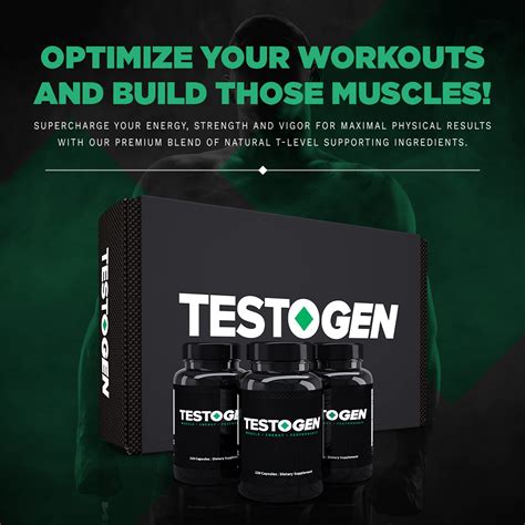 Testogen Testosterone Booster B Bk Tphc Encarguelo