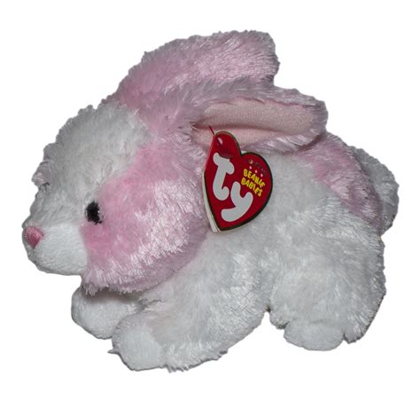 Ty Beanie Baby Sorbet The Pink Bunny Stuffed Animal Mwmt