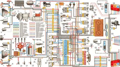 Схема электропроводки ВАЗ 21213 изучаем и обслуживаем проводку своими