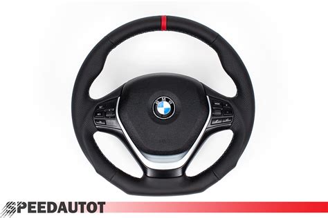 Abgeflacht Lederlenkrad Bmw F F Lenkrad Sport Line Blende Multif