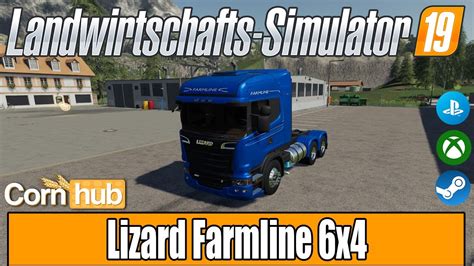 LS19 Modvorstellung Lizard Farmline 6x4 LS19 Mods YouTube