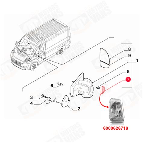 Par Pisca Do Retrovisor Ducato Boxer Jumper