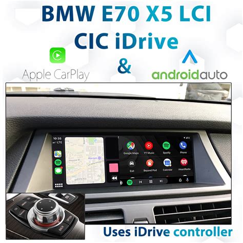 Bmw E X Lci Cic Idrive Carplay Android Auto