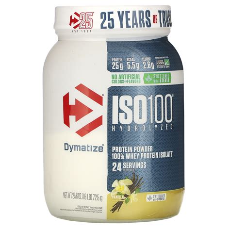 Dymatize Nutrition Iso Hidrolizado Aislado De Prote Na De