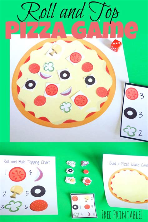 Roll and Top Pizza Game | More Excellent Me