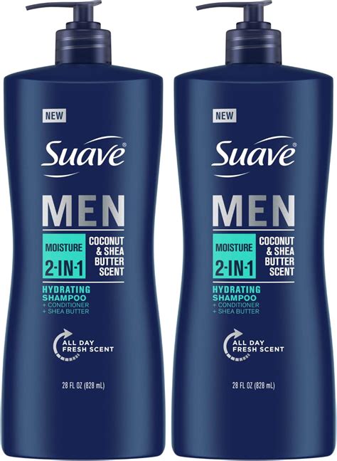 Amazon Suave Shampoo For Men Moisturizing Shampoo And