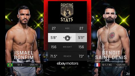 Benoit Saint Denis Vs Ismael Bonfim Full Ufc Fight Night Breakdown