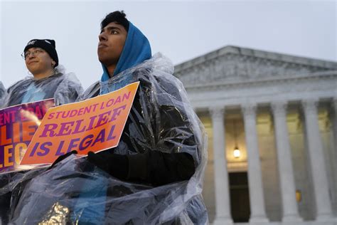 Supreme Court Justices Tone On Student Debt Relief Signals Bad News