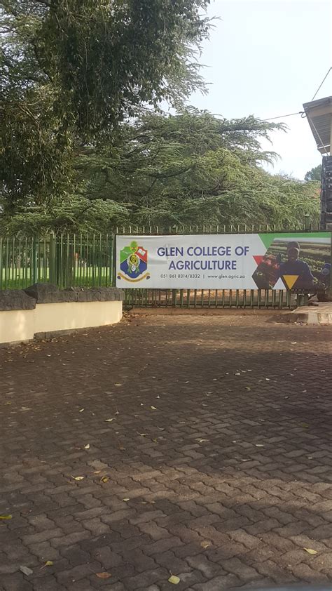 Glen Agricultural College In The City Bloemfontein