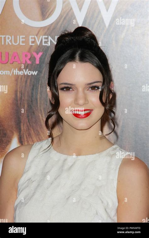 Kendall Jenner At The World Premiere Of The Vow Arrivals Held At