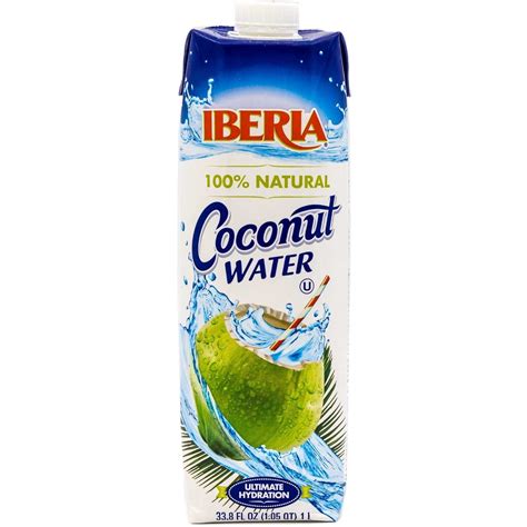 Iberia Natural Coconut Water Fl Oz Walmart