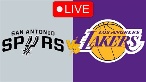 Live San Antonio Spurs Vs Los Angeles Lakers Nba Summer League