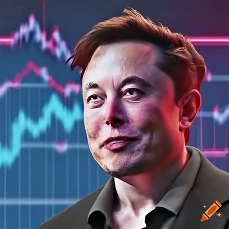 Elon Musk Analyzing Graphs