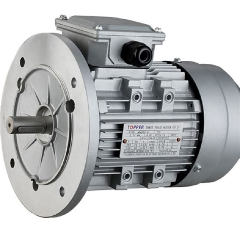 Ms Series Three Phase Aluminum House Electric Motors For Gearbox