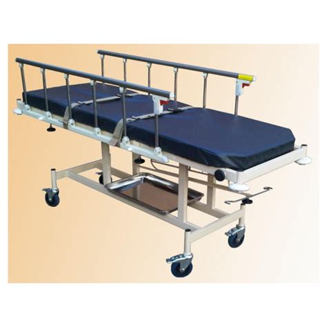 Patient Trolley Standard With Backrest Group Bm Solutions