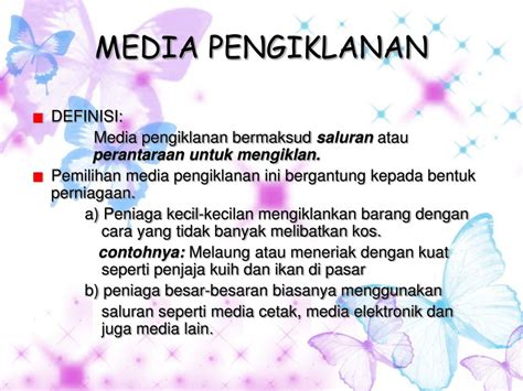 Ppt Media Pengiklanan Definisi Powerpoint Presentation Free