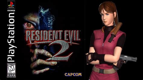 Resident Evil 2 1998 PSX Claire Redfield YouTube