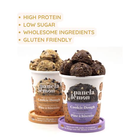 Vegan Brownie Edible Cookie Dough Gluten Free