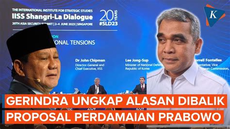 Sekjen Gerindra Ungkap Alasan Prabowo Usulkan Perdamaian Rusia Ukraina