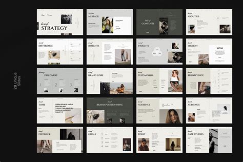 Brand Strategy PowerPoint Template :: Behance