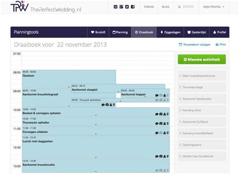 Draaiboek Opstellen Voor Je Bruiloft Gebruik Onze Handige Tool