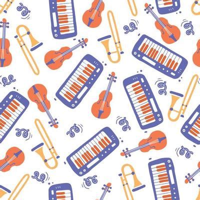 Music Pattern Vector Art, Icons, and Graphics for Free Download