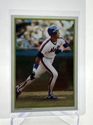 Topps All Star Set Darryl Strawberry Baseball Card Mint Free