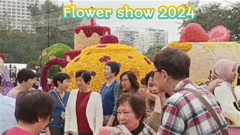 Hongkong Flower Show Pameran Bunga Di Victoria Park