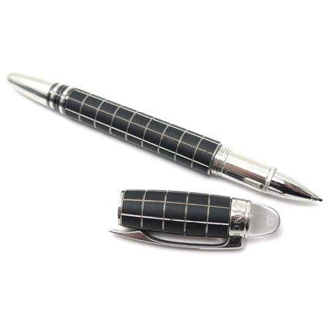 MONTBLANC STARWALKER RUBBER BALLPOINT PEN 8857 ANTHRACITE METAL