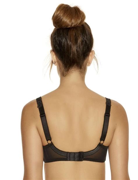 Fantasie Helena Balcony Bra FL7710 Black Uplifted Lingerie