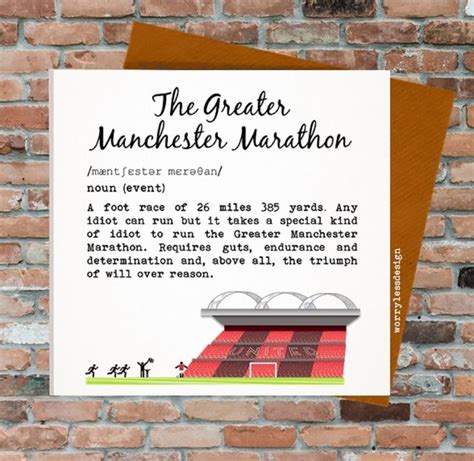 Good Luck Today Manchester Marathoners You Are Going To Smash It