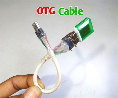 Make Otg Cable At Home 9 Steps Instructables