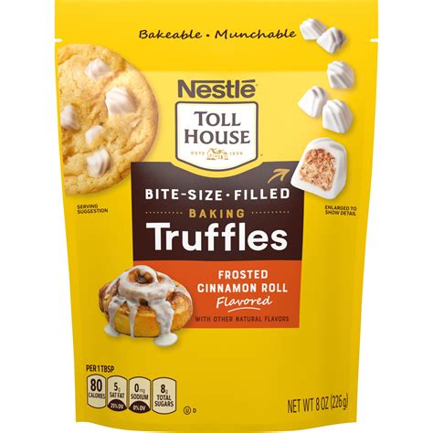 NESTLÉ TOLL HOUSE Frosted Cinnamon Roll Truffle Very Best Baking