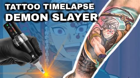 Tengen Uzui Tattoo Timelapse Youtube