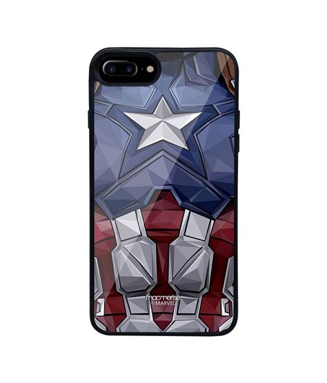 Buy Macmerise Captain America Vintage Suit Glass Phone Case For Iphone 7 Plus Online In Uae