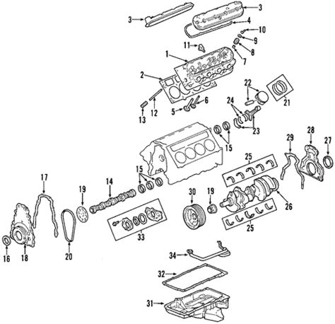 Rear Diagram 3 8l Engine 2002 Monte Carlo