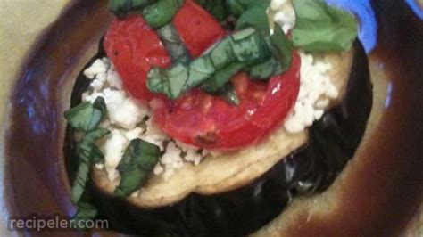 Eggplant With Feta Cheese