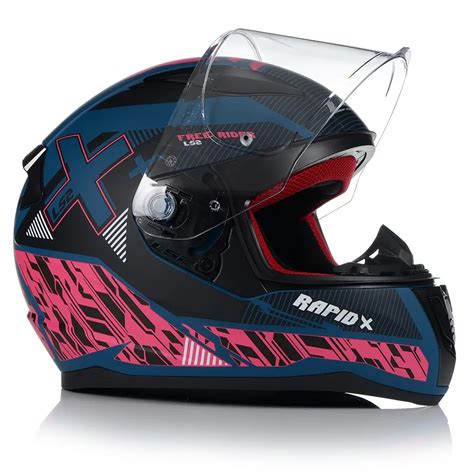 Ls Ff Rapid Naughty Black Kask Motocyklowy R S Ls Motoryzacja