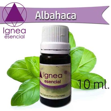 Ignea Aceite Esencial Albahaca X Ml Jempro