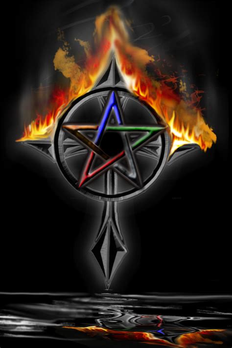 Wiccan Cross By Dezertrat0010 On Deviantart