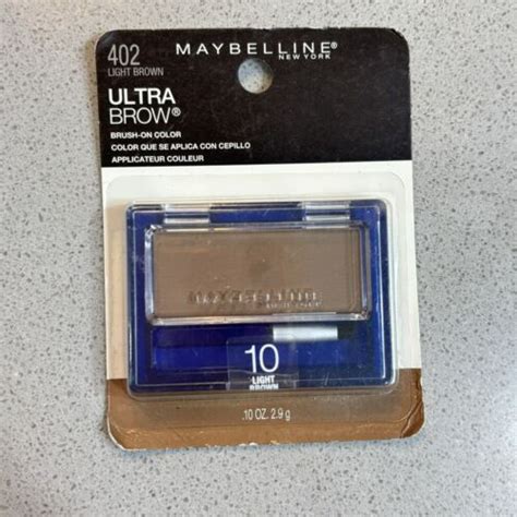 Maybelline Ultra Brow Brush On Color Light Brown Ebay