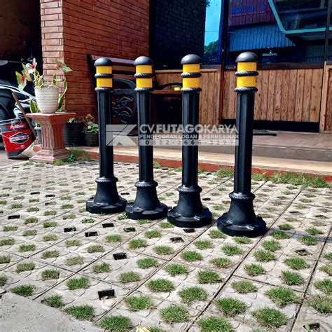 Produsen Bollard Pembatas Jalan Desain Custom Futago Karya