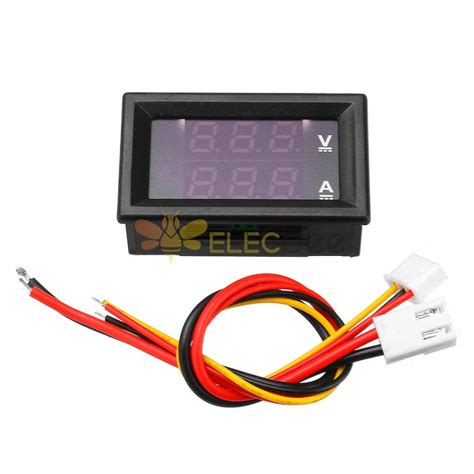 DC 100V 10A Mini Digital Voltmeter Ammeter Voltage Current Meter Tester