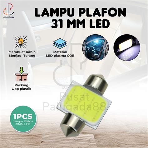 Jual Lampu Led Plafon Mm Mobil Kabin Interior Mm Plasma Festoon