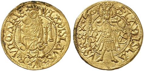 Wladislaus II 1490 1516 Goldgulden o J um 1500 Nagybánya Fb